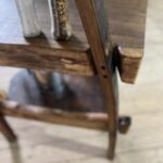 Barbecue Table Grilltisch Beistelltisch Vintagemöbel Massivholzmöbel Groholz Unikat