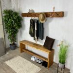 Sitzbank Rustikal Garderobe Vorzimmer Vintagemöbel Massivholzmöbel Groholz Unikat