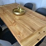 Vintagemöbel Massivholzmöbel urig Esstisch Einzelstück Schreibtisch Groholz Unikat