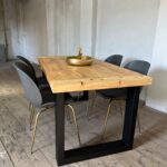 Vintagemöbel Massivholzmöbel urig Esstisch Einzelstück Schreibtisch Groholz Unikat