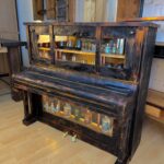 Pianobar Vintagemöbel Massivholzmöbel urig wild minimalistisch Einzelstück Groholz Unikat