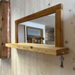 Board Garderobe Schlüsselbrett Vintagemöbel Massivholzmöbel urig wild minimalistisch Einzelstück Groholz Unikat