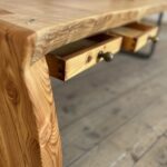 Couchtisch Vintagemöbel Massivholzmöbel urig wild Einzelstück Groholz Unikat