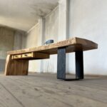 Couchtisch Vintagemöbel Massivholzmöbel urig wild Einzelstück Groholz Unikat