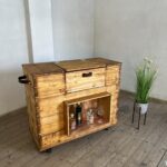 Coalbar Minibar Vintagemöbel Massivholzmöbel urig wild Einzelstück Groholz Unikat
